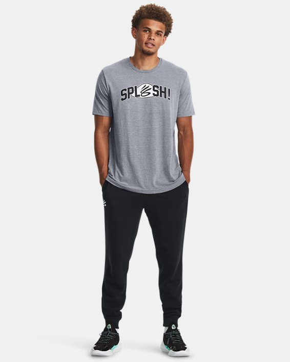 Men's Curry 30 Range Short Sleeve in Gray image number 2
